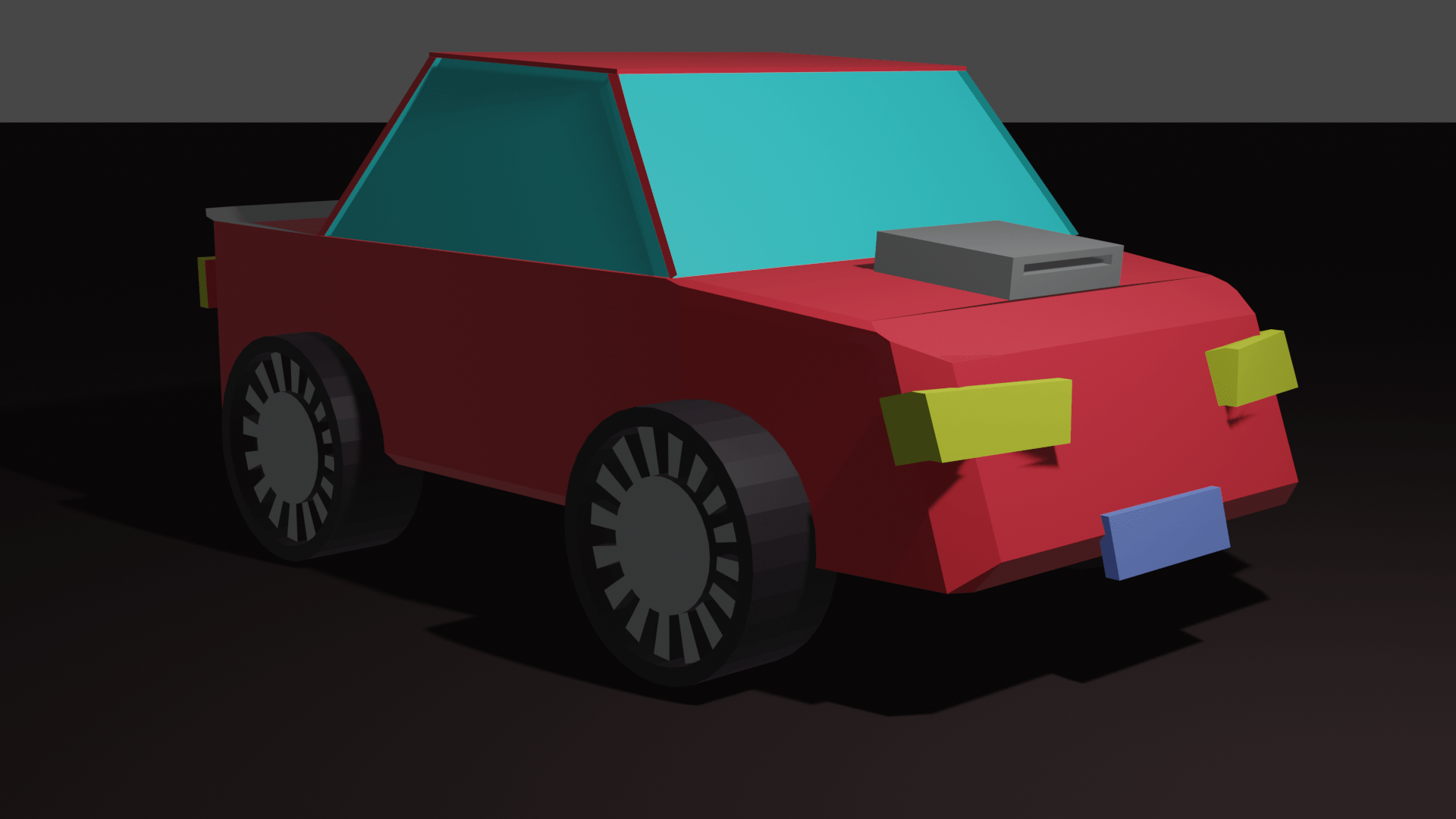 Carro Low Poly icon