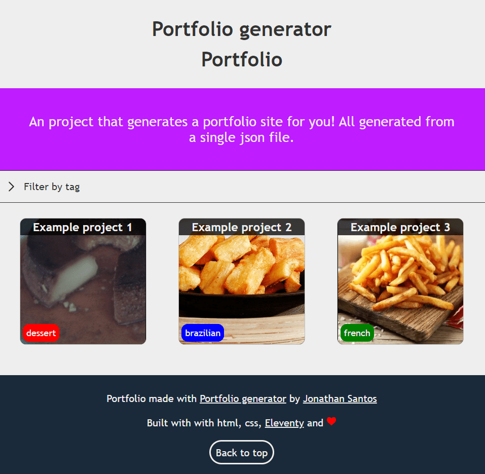 Project image